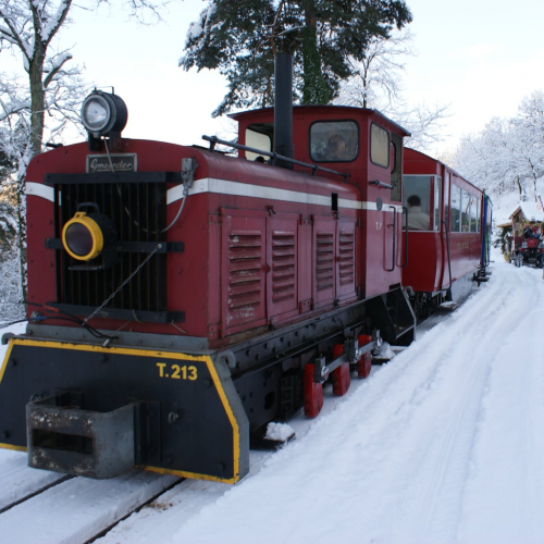 Train père Noël Parc des Combes 2022