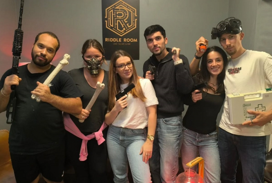 Riddle Room Escape Game Nice : Une équipe de jeunes