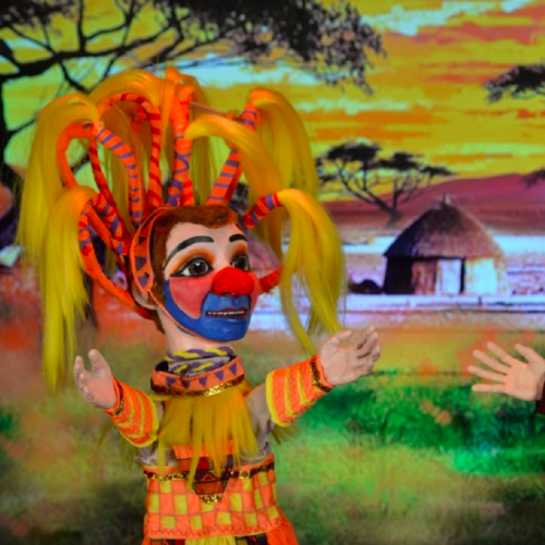 Guignol et le lion Simba