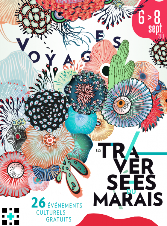 Les Traversées du Marais -Affiche 2019