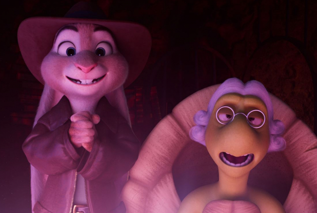 Hopper et le hamster des ténèbres : lumière violette