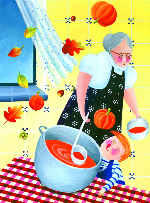 Exposition Anne Dieryck, illustratrice des Cartes Comptines