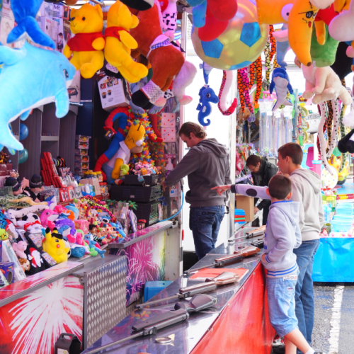 Stand de tir à la carabine