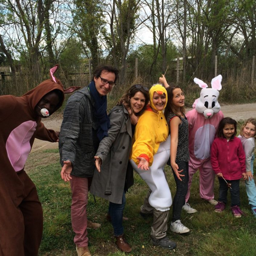 Chasse aux oeufs les rochers de maguelone