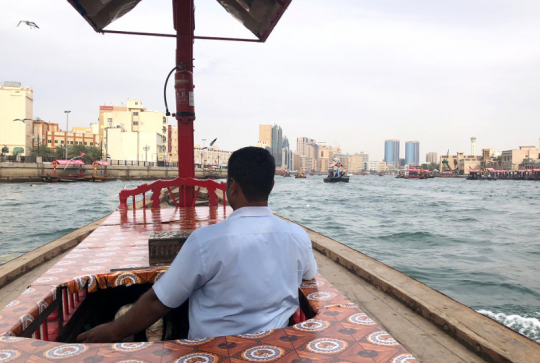 Dubaï Creek - abras