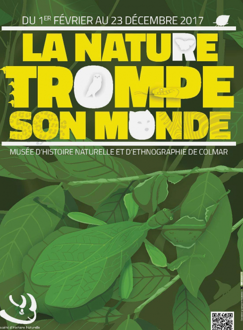 Affiche de l'exposition La Nature trompe son monde