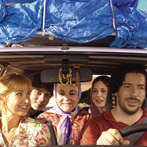 Sur la route de Papa - affiche