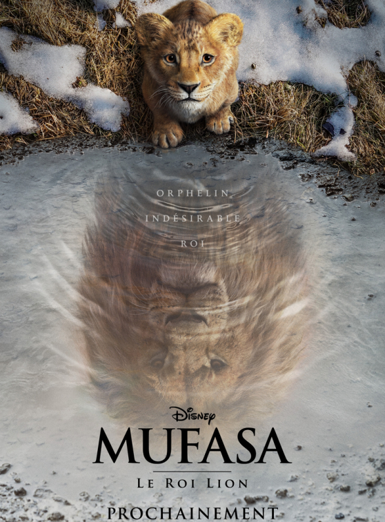 Mufasa : Le Roi Lion - première affiche