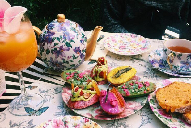 Des délices au fond du jardin