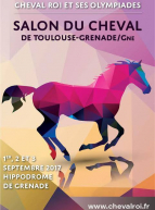Cheval Roi 2017 : le salon du cheval de Toulouse-Grenade - Affiche 2017