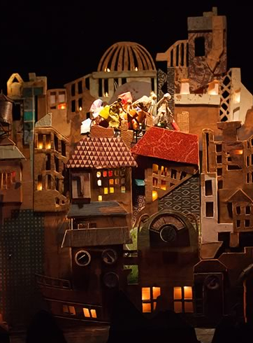 Le décor du spectacle Avenue Zéro
