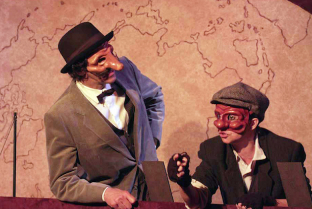 Le Tour du monde en 80 jours - Cie Mascarade : Passepartout et l'inspecteur Fix