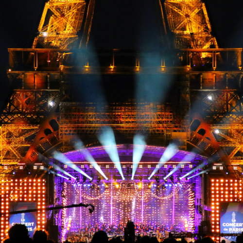 Concert de Paris sous la Tour Eiffel
