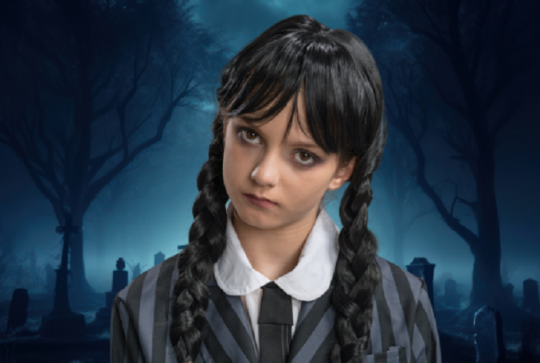 Mercredi Addams : déguisement Jour de fête