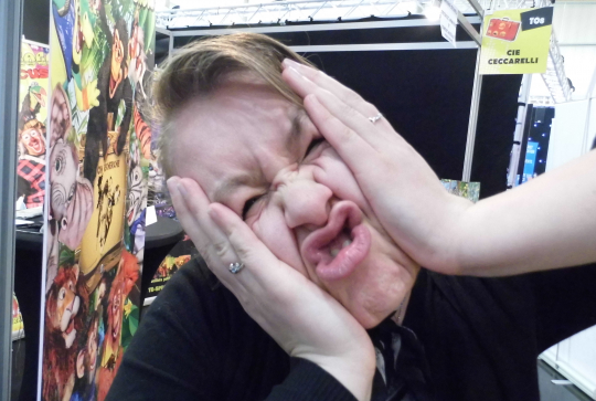 Photo grimace foire de lille  2013