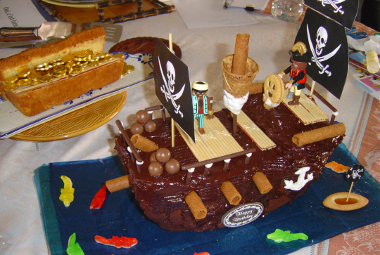 Gâteau pirate