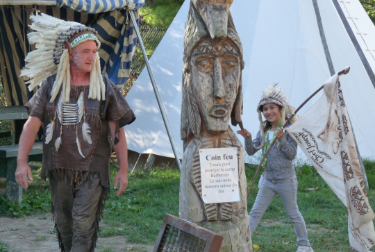 Atelier indien Loup gris