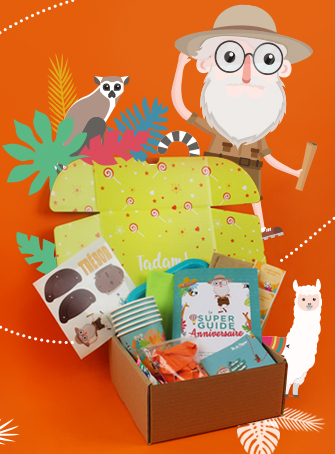 Box anniversaire chasse au trésor Citizenkid