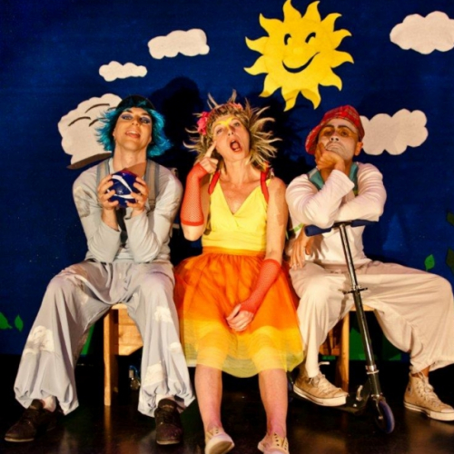 Soleil et gros nuage