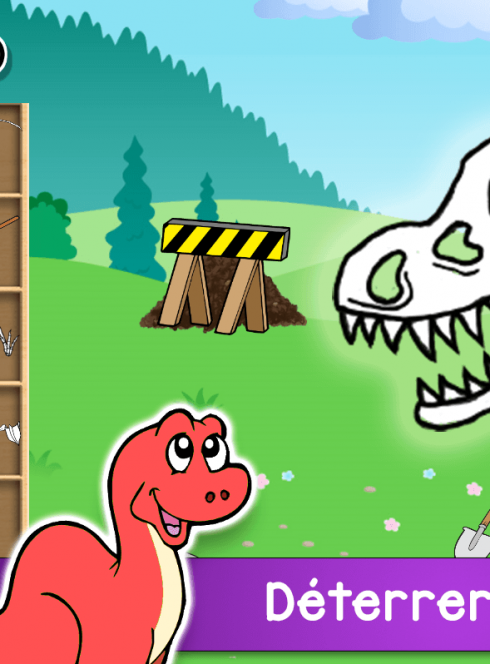 Application Aventure Dinosaures