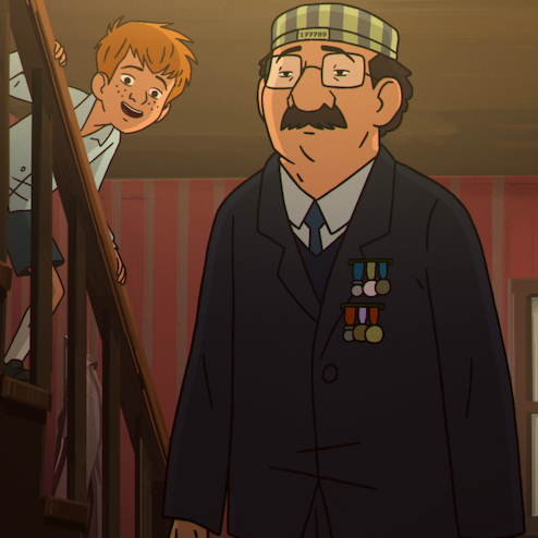 Les secrets de mon père : escaliers