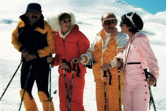 Les Bronzés font du ski : Gérard Jugnot, Michel Blanc, Marie-Anne Chazel