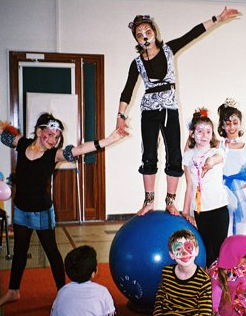 Anniversaire avec Bérénice et le Cirque du Printemps