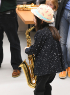 Musicora : saxophone enfant