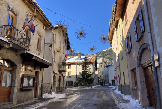 Dans le village d'Aussois