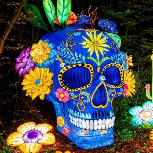 Festival Luminescences à Amnéville 2025 sur le thème du Mexique