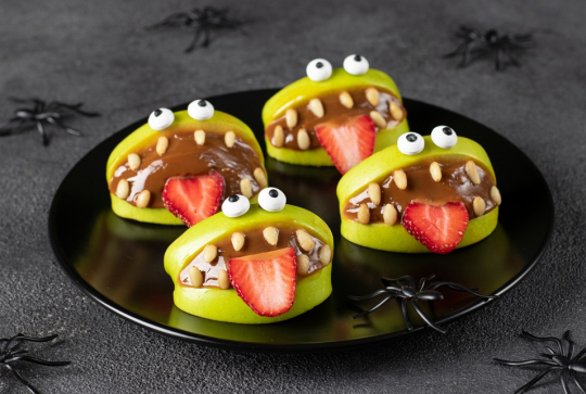 Recettes Halloween - Dentiers monstrueux