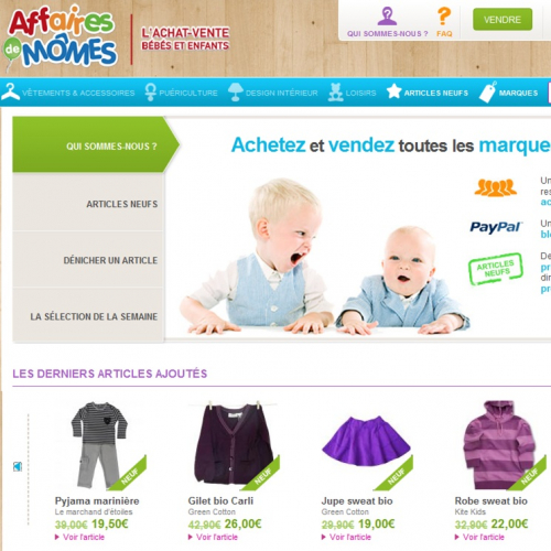affaires de momes