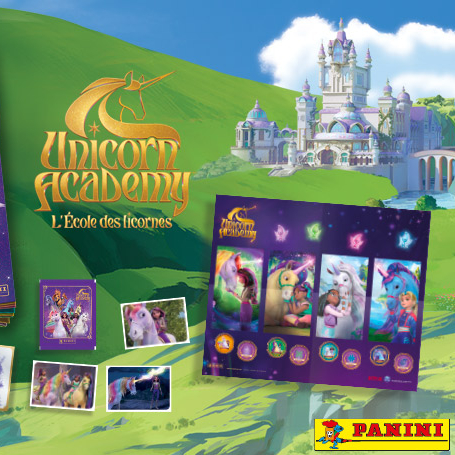 Gagnez des stickers et un album Panini : L'École des Licornes