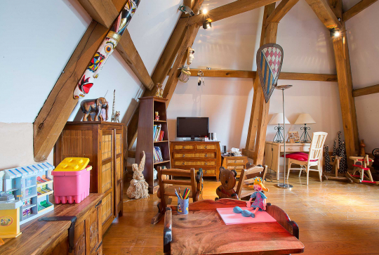 La salle de jeux de la Côte Saint Jacques