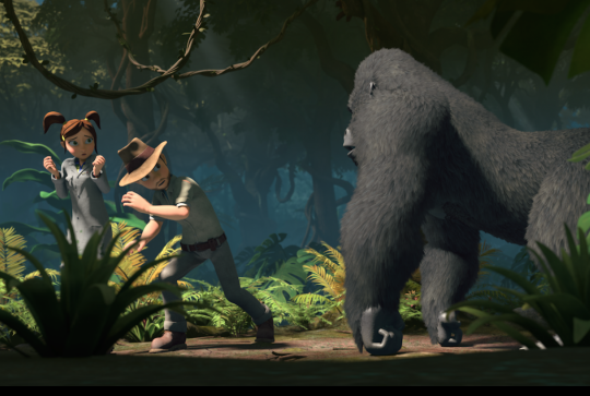 Mission Vulcania Goodman & Compagnie : gorille