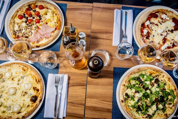 Pizzas chez Casa Leya