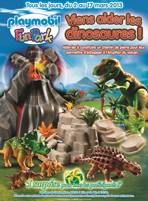 Dinosaures playmobil fun parc
