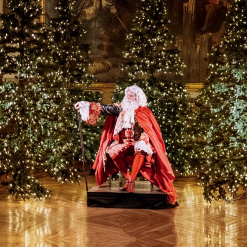 Le parcours du roi au Château de Versailles : le Père Noël