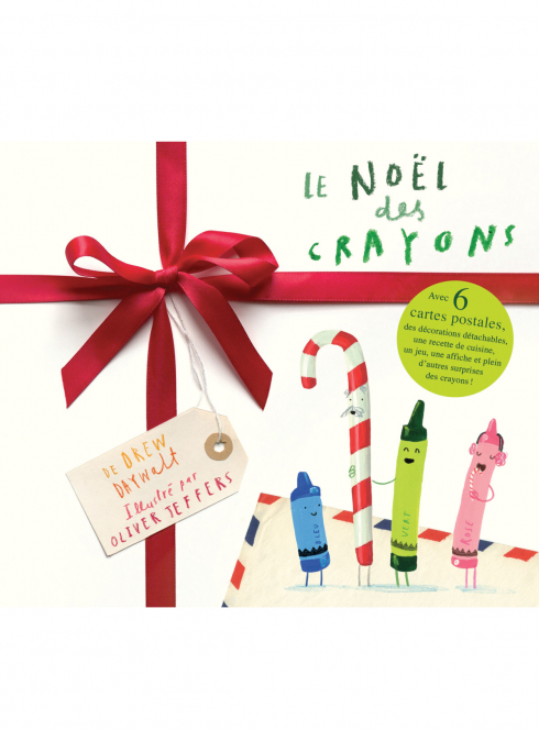 Le Noël des crayons - livre 6 ans