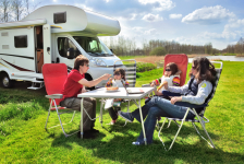 Camping car en famille
