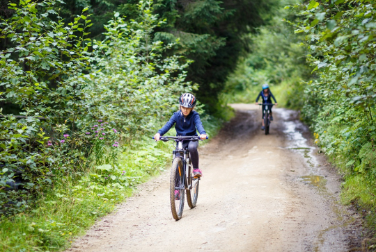 Balades à vélo à Fontainebleau (Paris) en famille en forêt