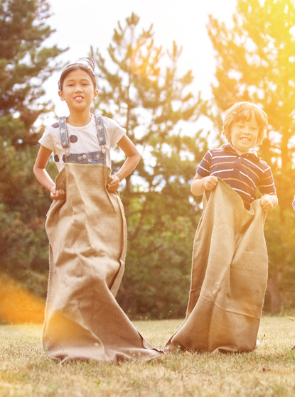 Organiser des olympiades d'été en famille