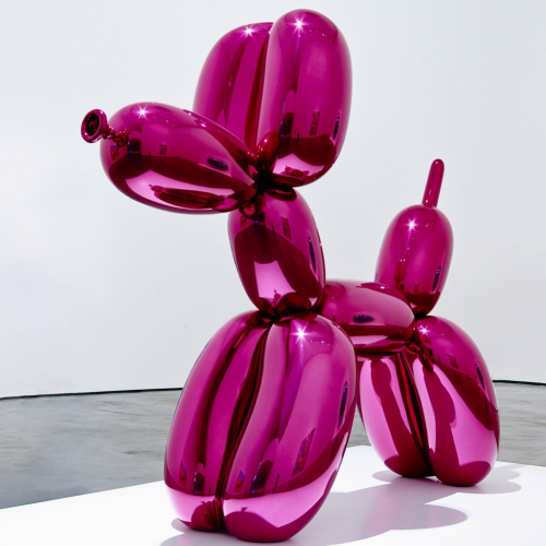 Jeff Koons. Balloon Dog (Magenta), 1994-2000.
