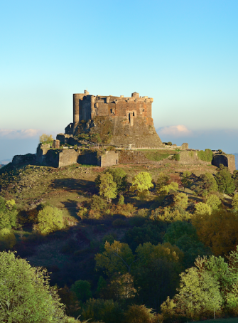 Château de Murol : paysage