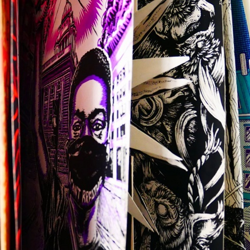 Œuvres exposées à "La sérigraphie s'explose" 3