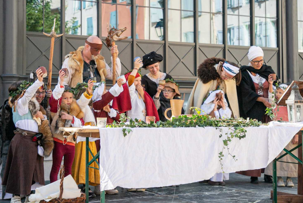 Fêtes du Roi de l'Oiseau - Banquet
