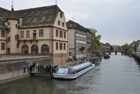 Bateau mouche à Strasbourg