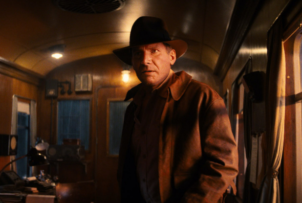 Indiana Jones et le Cadran de la Destinée : dans le train