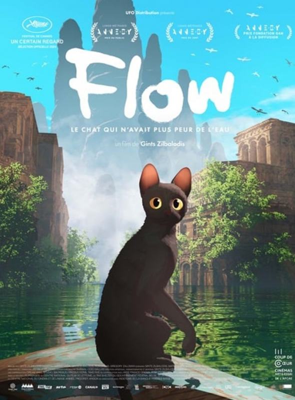 Flow : film d'animation pour les enfants et les parents, sortie cinéma ...