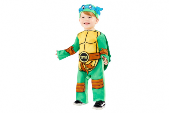 Enfant déguisé en Tortue Ninja